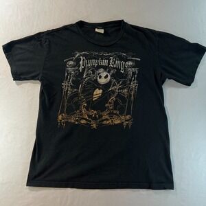 VTG‎ The Nightmare Before Christmas Pumpkin King Jack Skellington T-Shirt Medium
